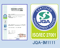 ISO/IEC 27001 JQA-IM1111